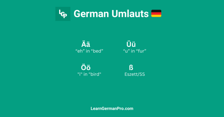 How many German umlauts are there