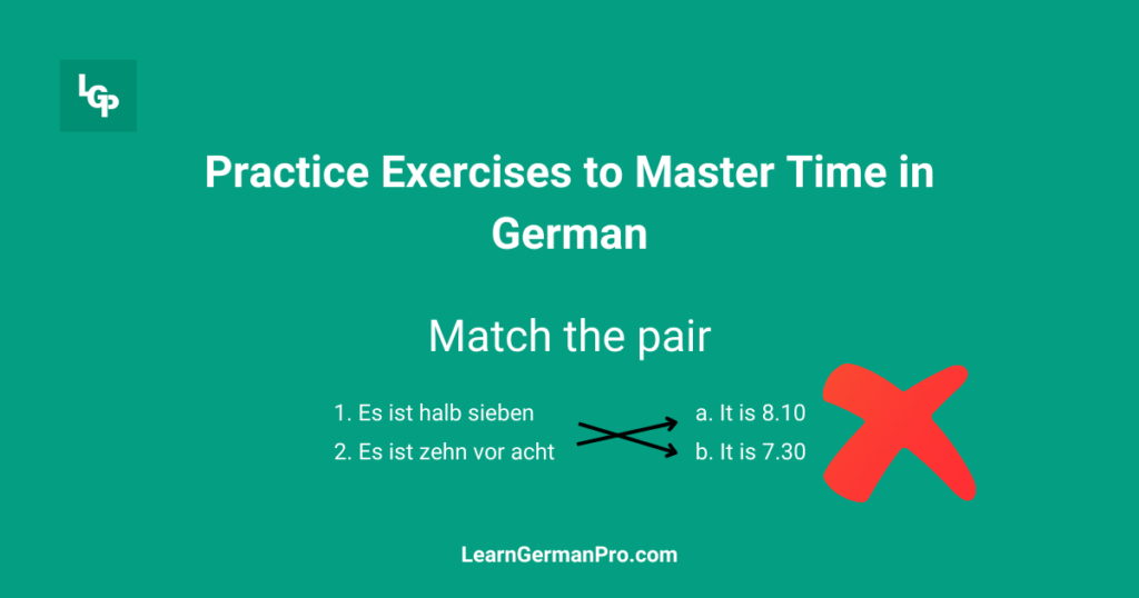 Practice Exercises to Master Time in German